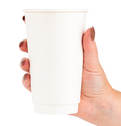 Reliance 16 Oz Double Wall Coffee Cups YBC Supply