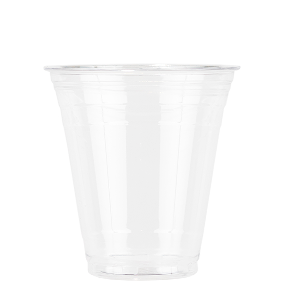 16 oz Clear Disposable Plastic Coffee Cups with Strawless Sip Lids