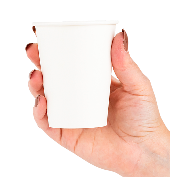 8 oz. Blank Recyclable Paper Cup