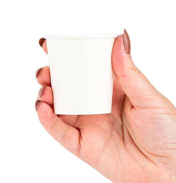 Reluen Disposable Espresso Coffee Cups - 4 Ounce - Design to Go Hot Cup - The Perfect Solution for Sampling and Enjoying Hot Drinks - 200 Count