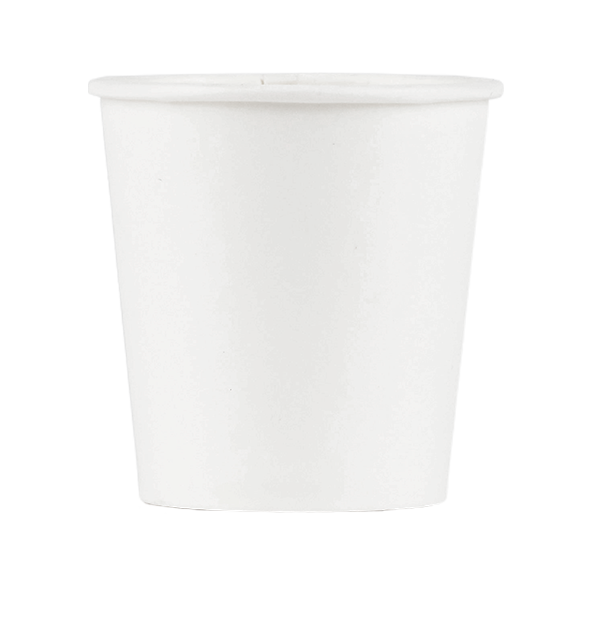 Comfy Package 8 Oz White Paper Cups Disposable Coffee Cups Espresso Cups,  300-Pack 