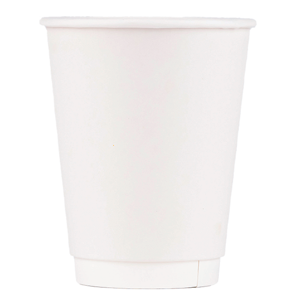 Reliance™ 12 oz Double Wall Coffee Cups - Insulated & Leakproof