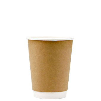 12 oz Reliance™ Kraft Double Wall Coffee Cups