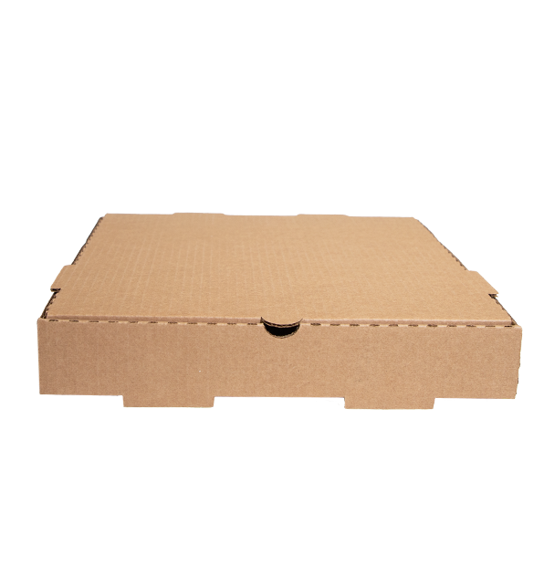 Hot Fresh Kraft / Kraft Clamshell Pizza Boxes - W Packaging
