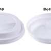 White Sipper Hot Lid