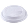 White Sipper Hot Lid