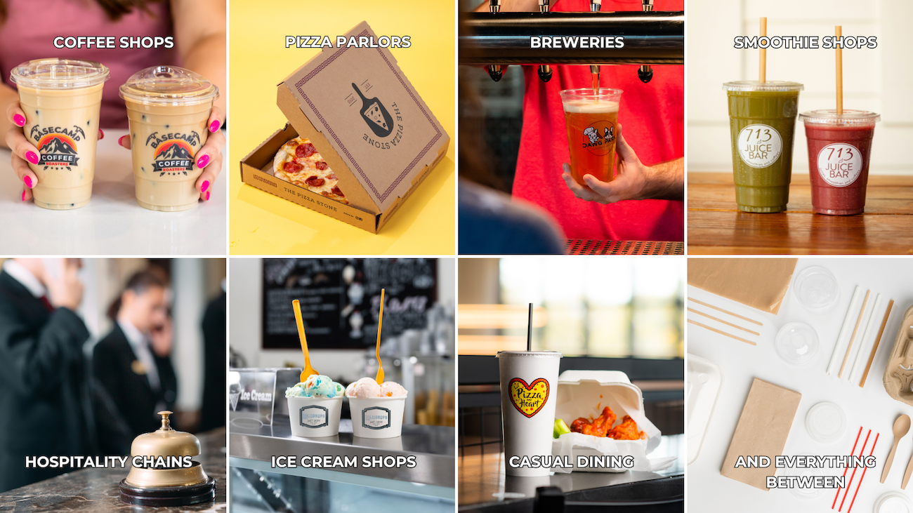 Images of products offered at Your Brand Cafe
