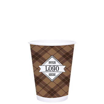 Cafe Flannel 12oz paper hot cup